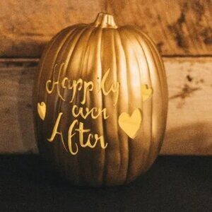 Handmade Foam Wedding Pumpkin